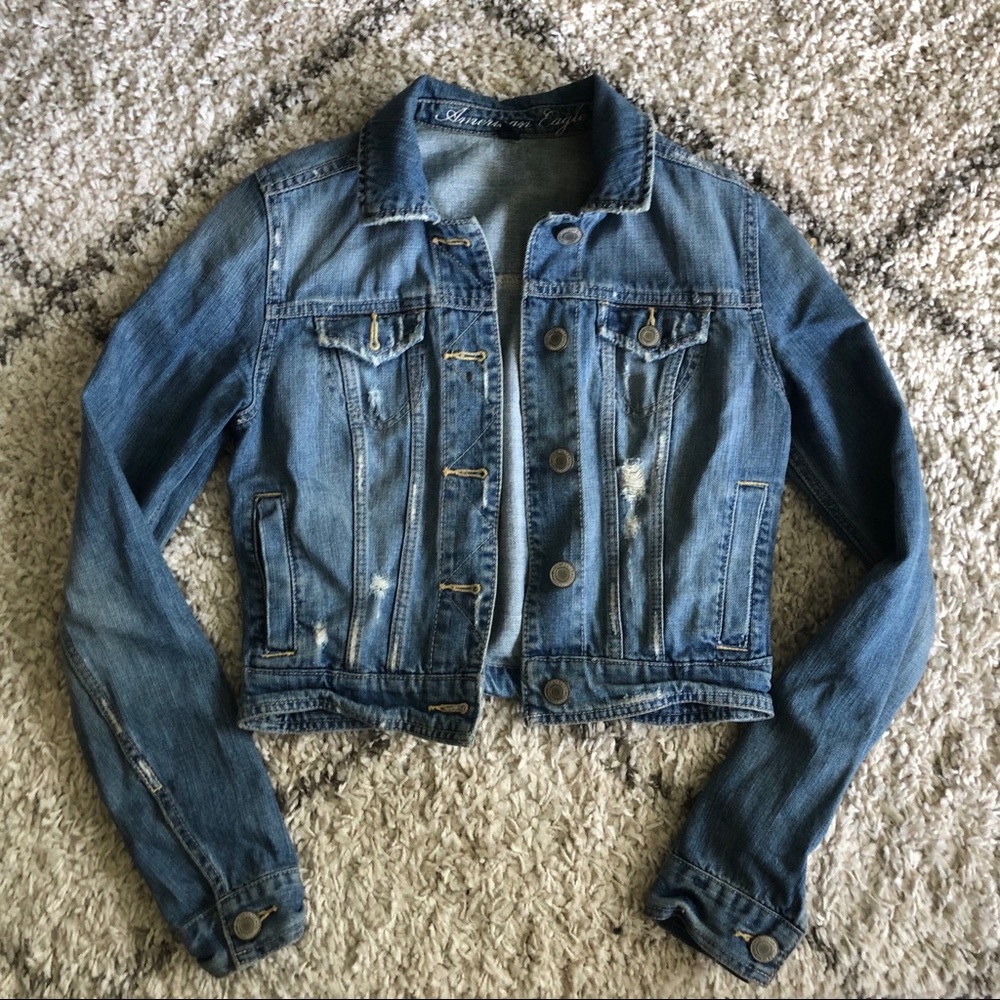 American Eagle: Jean jacket (cropped)